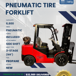 2025 PATRIOT 6K PNEUMATIC TIRE FORKLIFT
